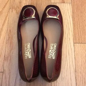 Ferragamo 6.5 New red